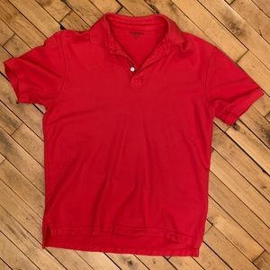 Bonobos Cotton Polo - Medium - Red